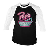 Pop's Chock'Lit Shoppe Baseball 3/4 Sleeve Tee