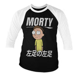 Morty Smith Baseball 3/4 Sleeve Tee