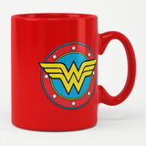 Wonder Woman Shield Mug