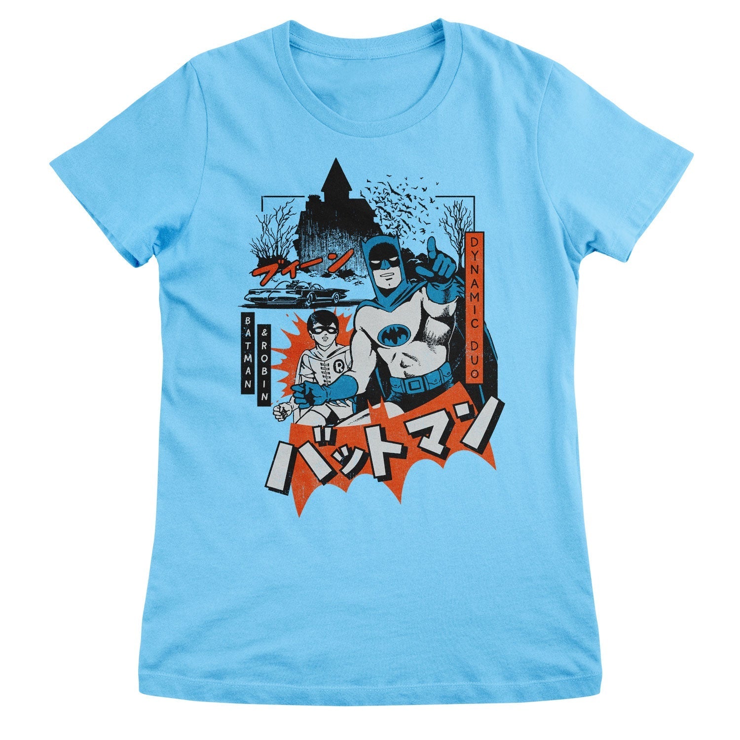 Dynamic Duo Manga Girly Tee