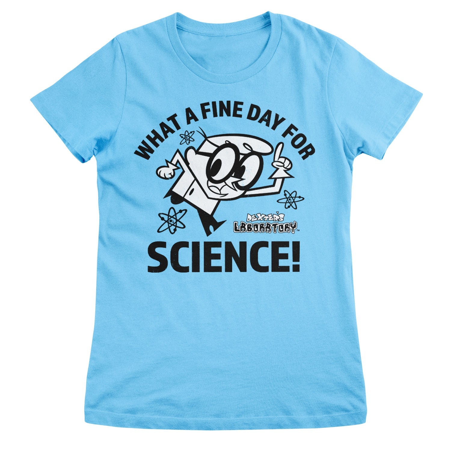 What A Fine Day For Science Girly Tee