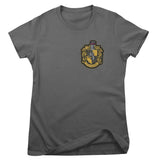 Hufflepuff Chest Crest Girly Tee