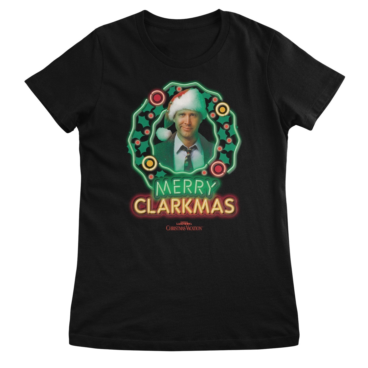 Lampoon's Christmas - Merry Clarkmas Girly Tee