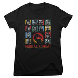 Mortal Kombat Fighters Girly Tee