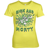 Rick And Morty Splash Girly Tee