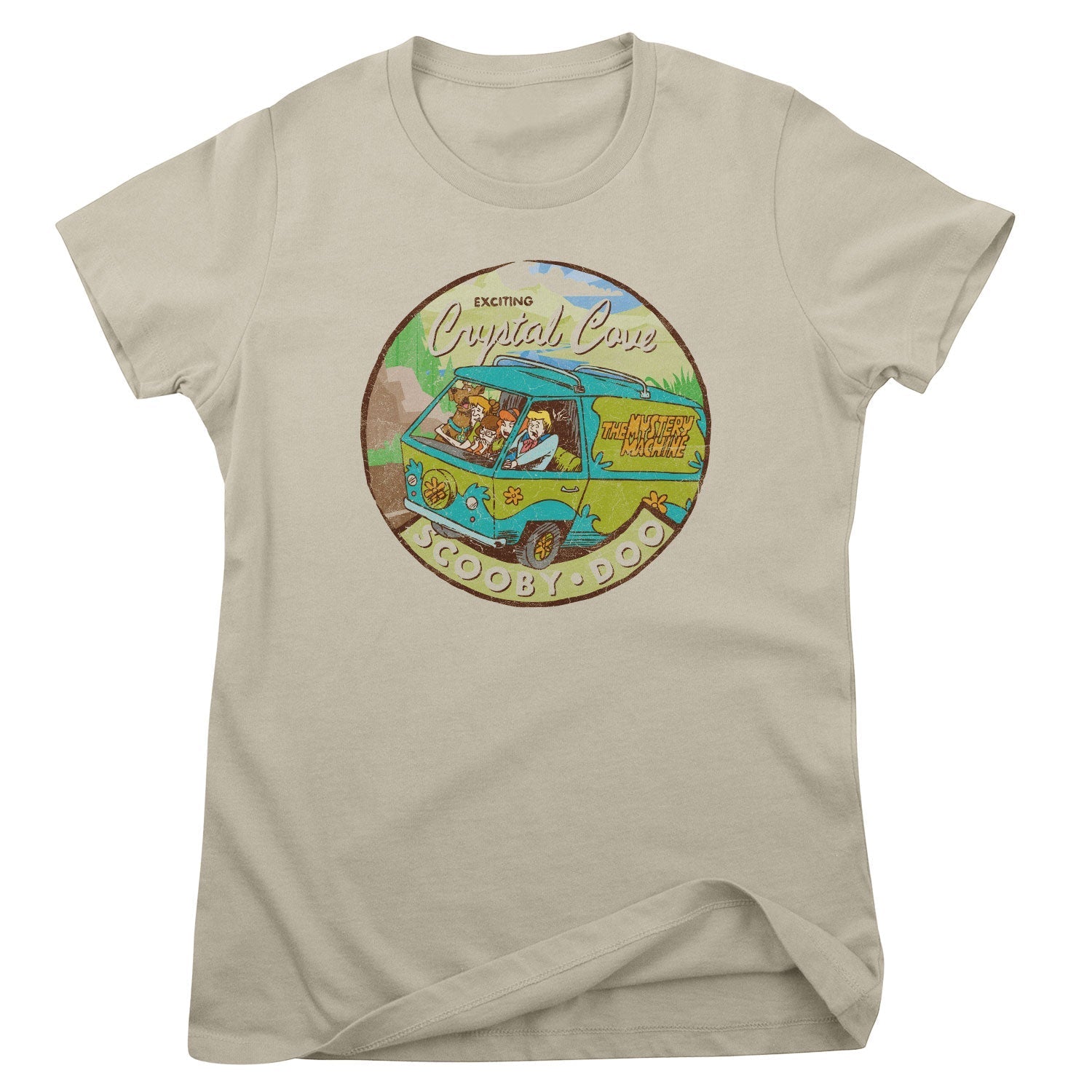 Scooby-Doo Vintage Crystal Cove Girly Tee