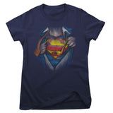 Superman Suit Girly Tee
