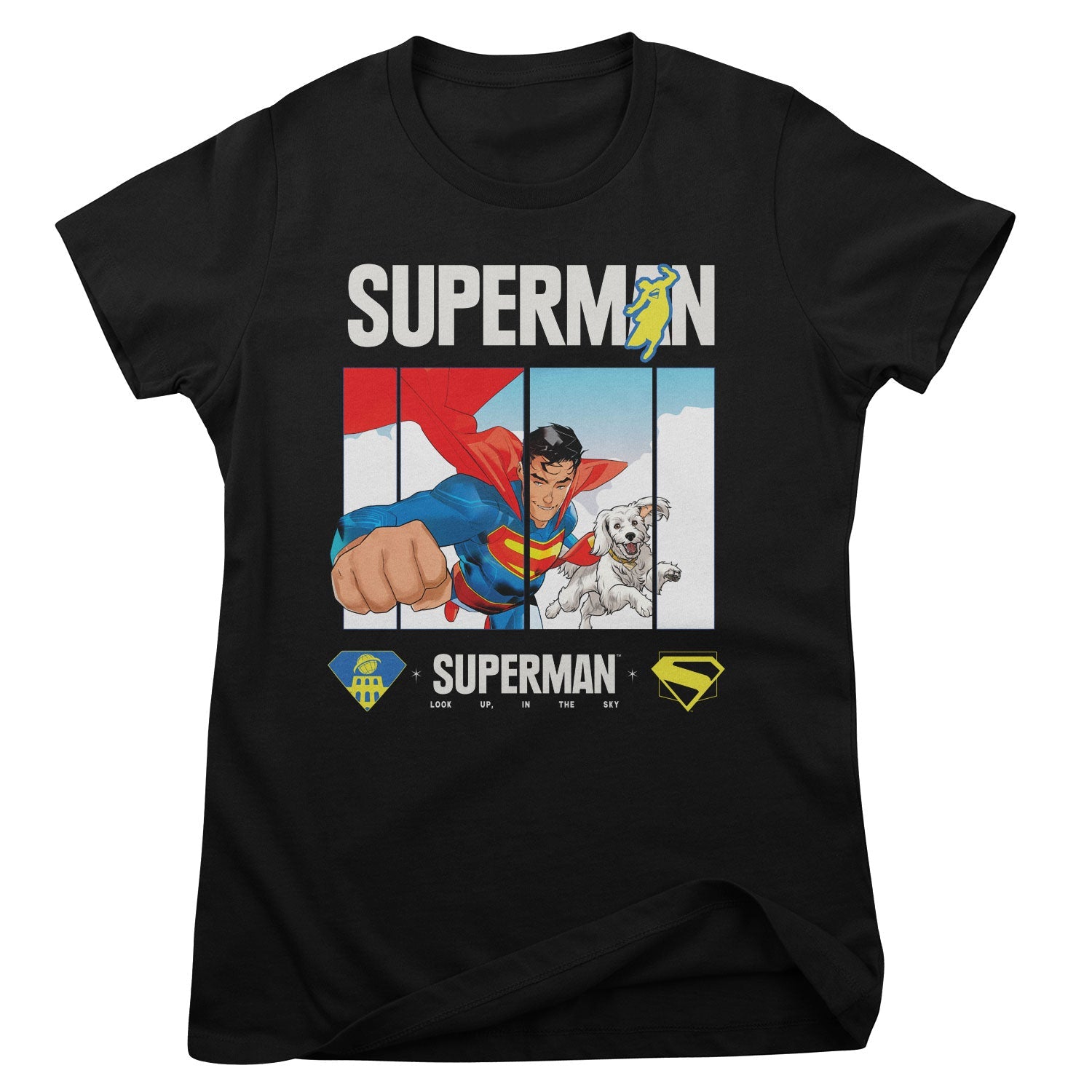Superman - Look Up Girly Tee
