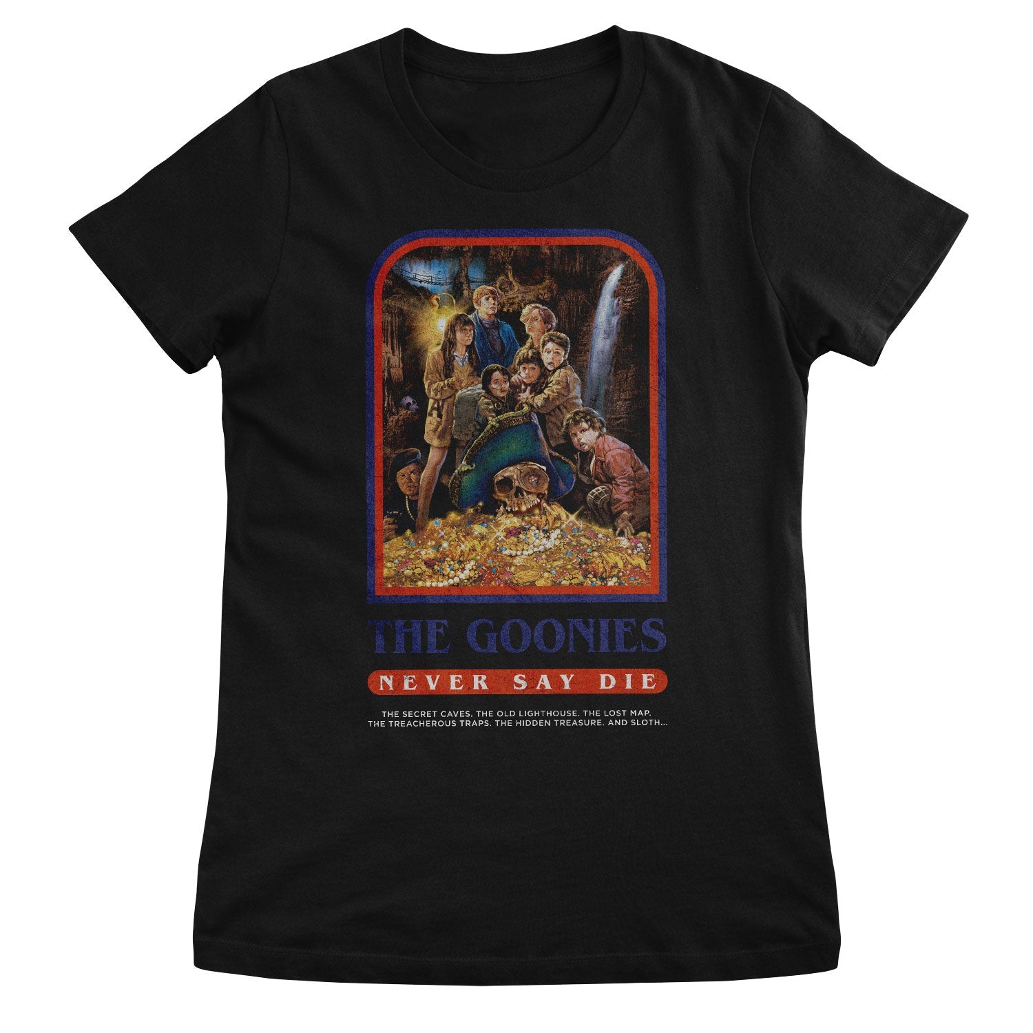 The Goonies Poster Girly Tee Girly Tee fra The Goonies