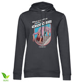 What An Excellent Day For An Exorcism Girly Hoodie