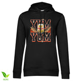 Yum Yum Popcorn Girly Hoodie