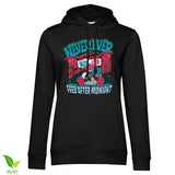 Never Feed After Midnight Girly Hoodie