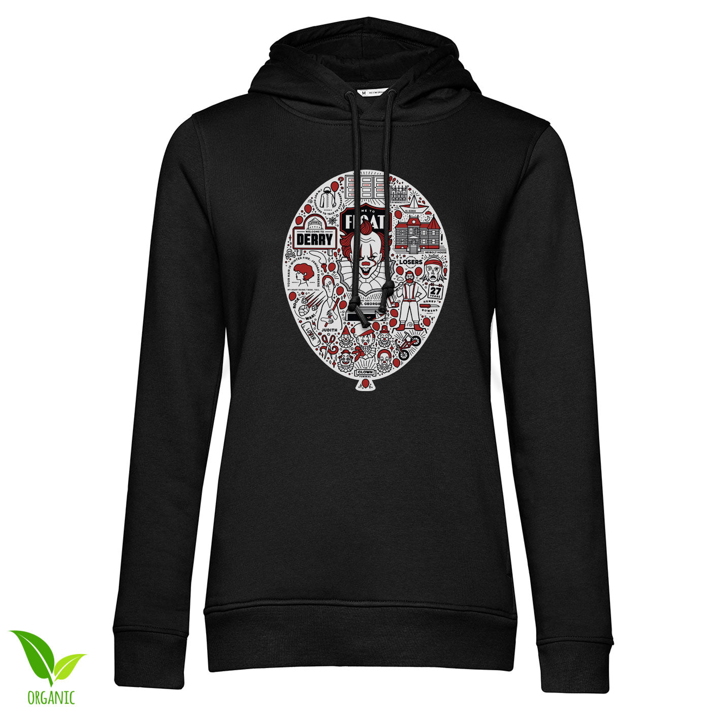 IT Balloon Icons Girly Hoodie