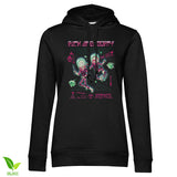 Intergalactic Space Travel Girly Hoodie