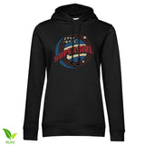 Supergirl Retro Logo Girly Hoodie
