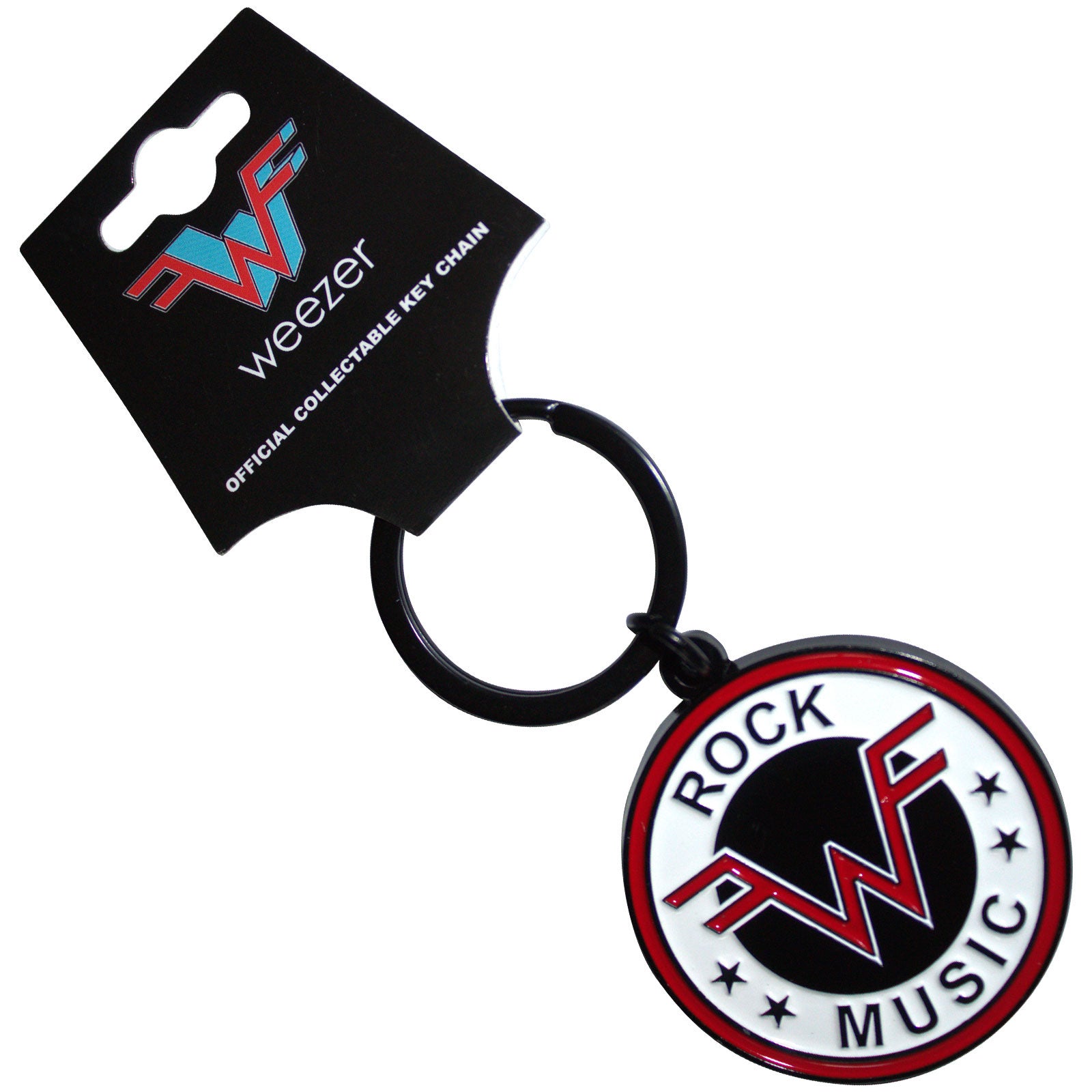 Weezer: Rock Music Emblem Keychain