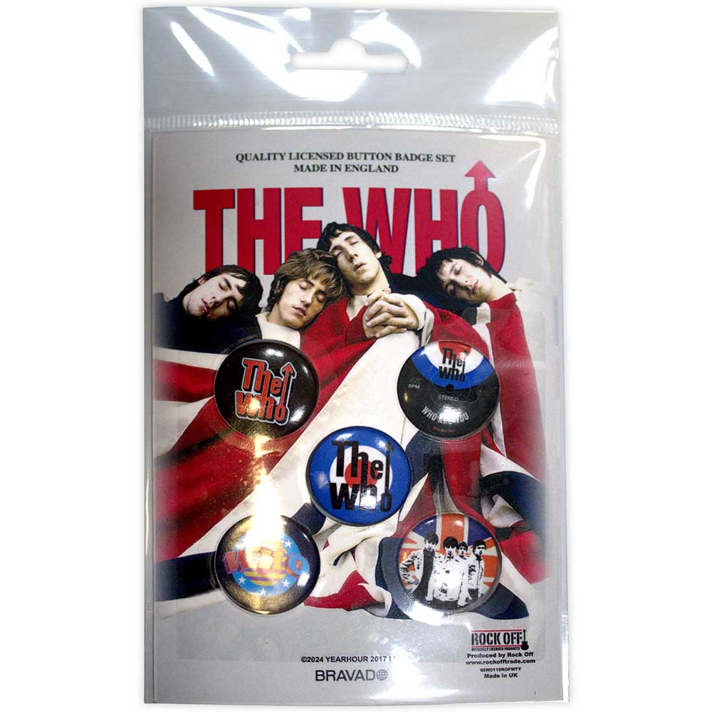 The Who: Target Button Badge Pack
