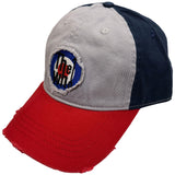 The Who: Target Logo Tricolor Cap – officielt merchandise