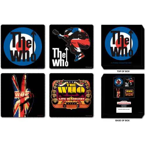 The Who: Mixed Coaster – officielt merchandise