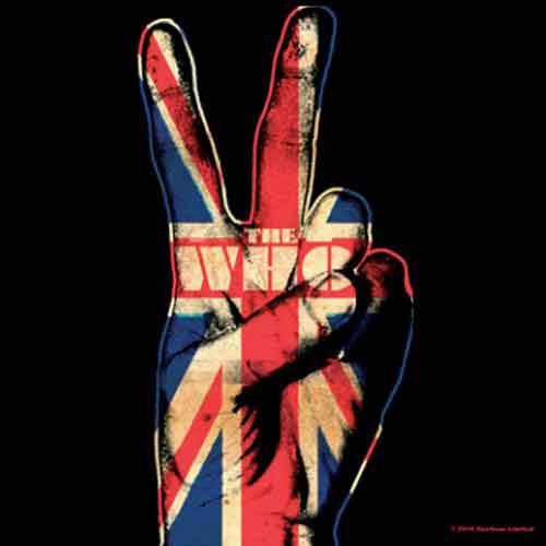 The Who: Peace Fingers Coaster – officielt merchandise