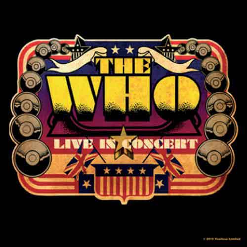 The Who: Live in Concert Coaster – officielt merchandise