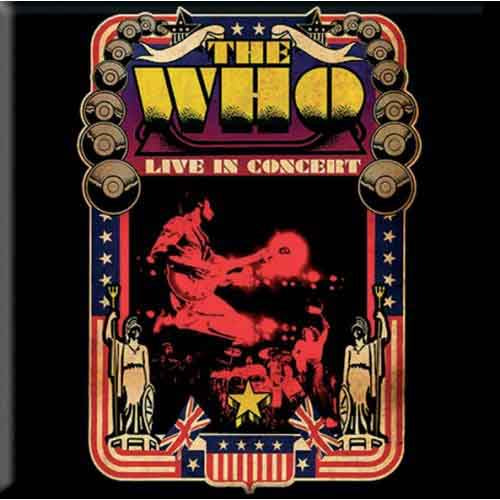 The Who: Live in Concert Magnet – officielt merchandise