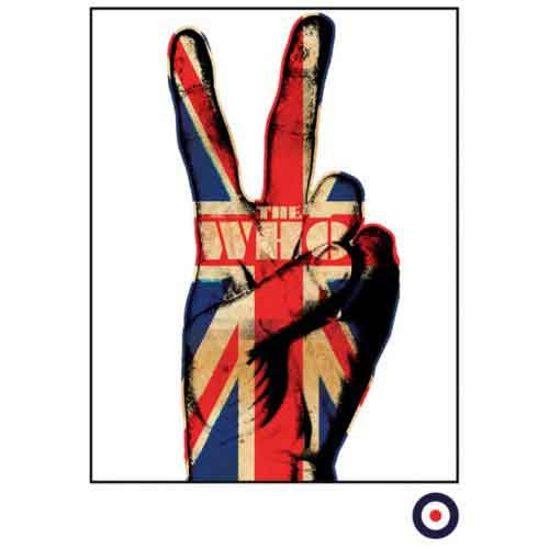 The Who: V Sign Stationery – officielt merchandise