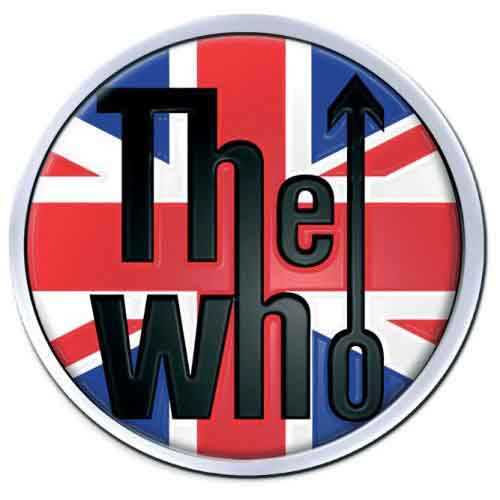 The Who: Union Jack Pin badge – officielt merchandise