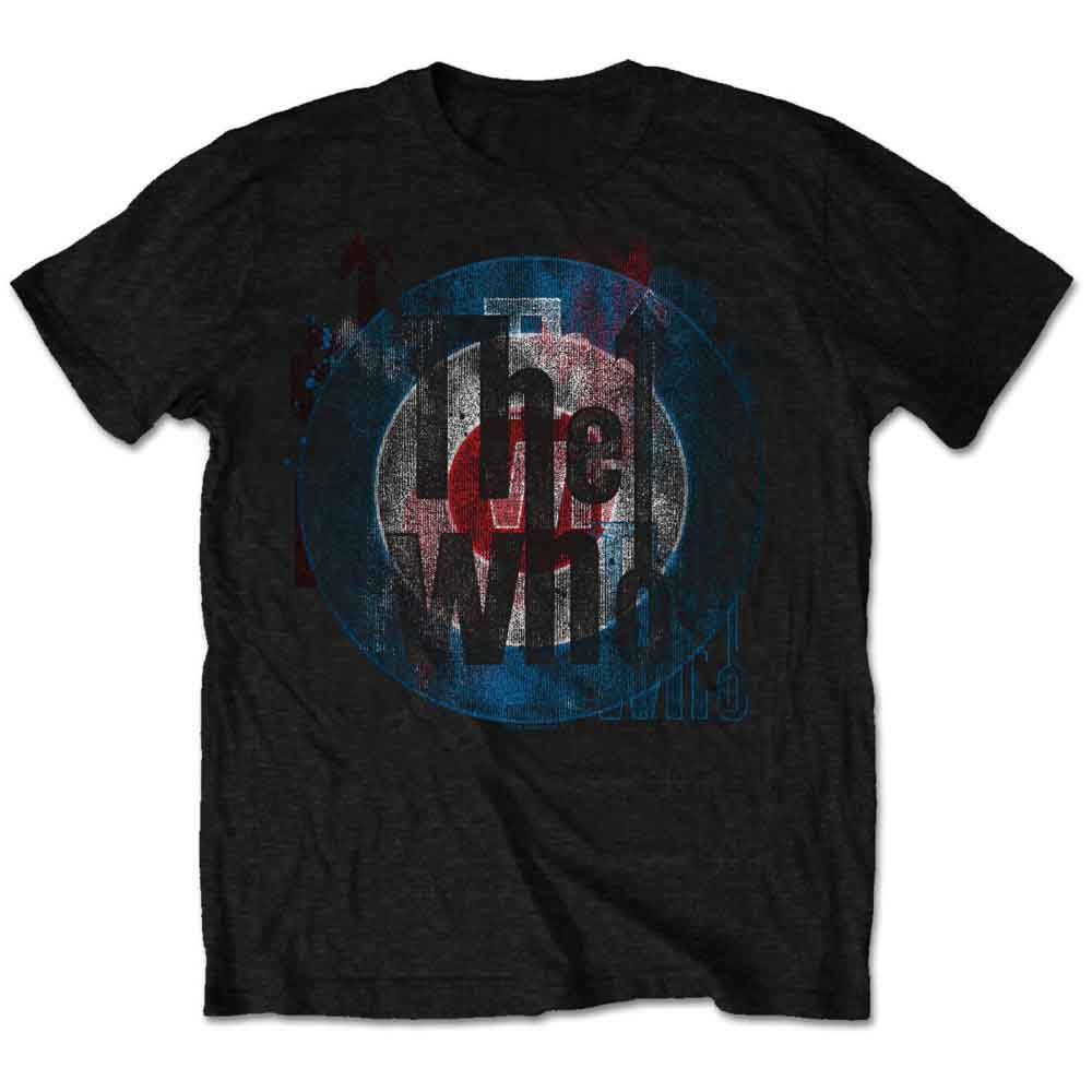 The Who: Target Texture T-shirt – officielt merchandise