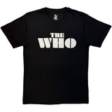 The Who: Block Logo Mono T-shirt – officielt merchandise