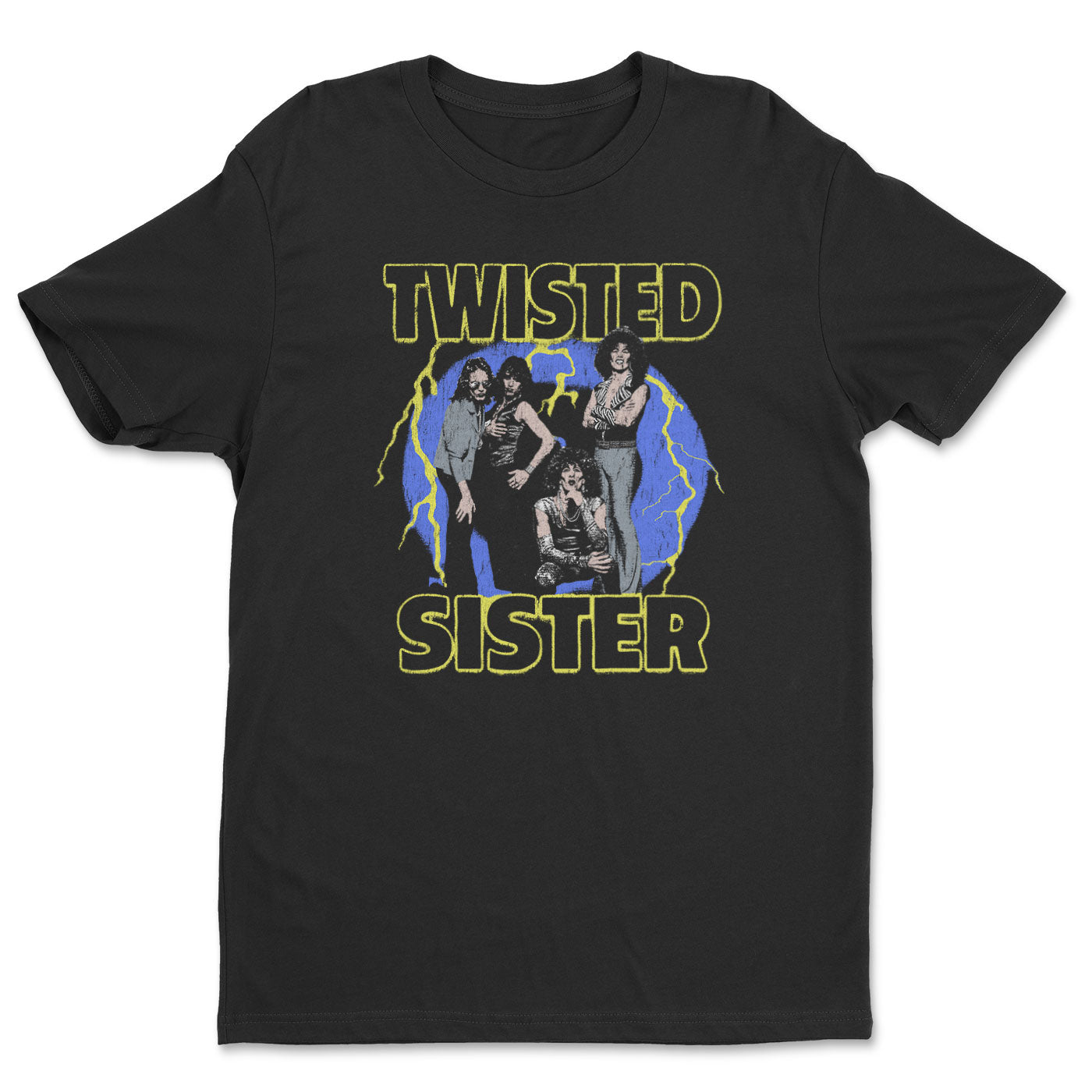 Twisted Sister Vintage Lightning T-Shirt