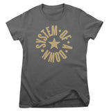 System Of A Down Circle Star Logo Girly Tee