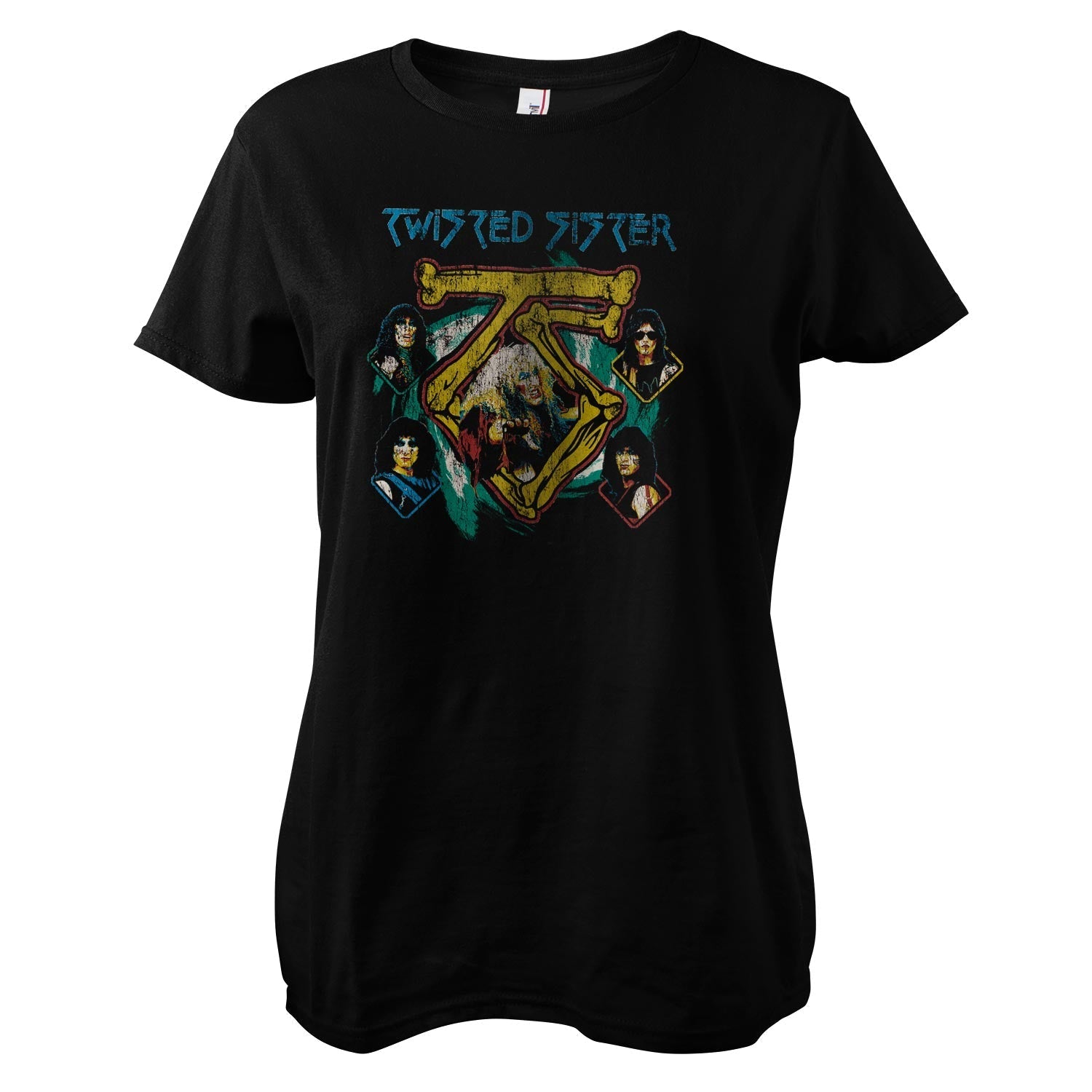 Twisted Sister Vintage Band Girly Tee