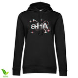 A-Ha Glitch Logo Girly Hoodie