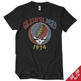 Grateful Dead 1974 Tour Big & Tall T-Shirt