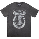 Willie Nelson: Outlaw Stone Wash T-Shirt (Wash)