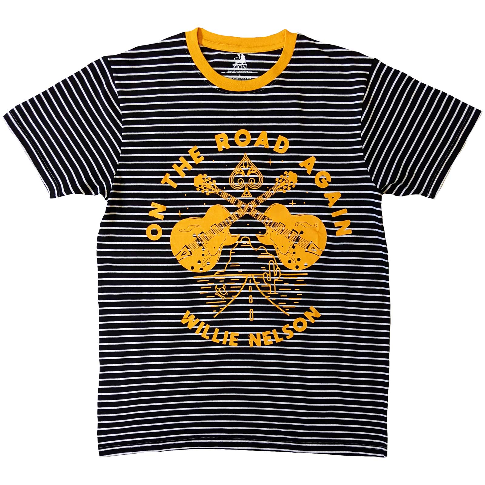 Willie Nelson: On The Road Again Ringer T-Shirt
