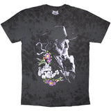 Willie Nelson: Floral T-Shirt (Wash)