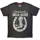 Willie Nelson: Outlaw T-shirt – officielt merchandise
