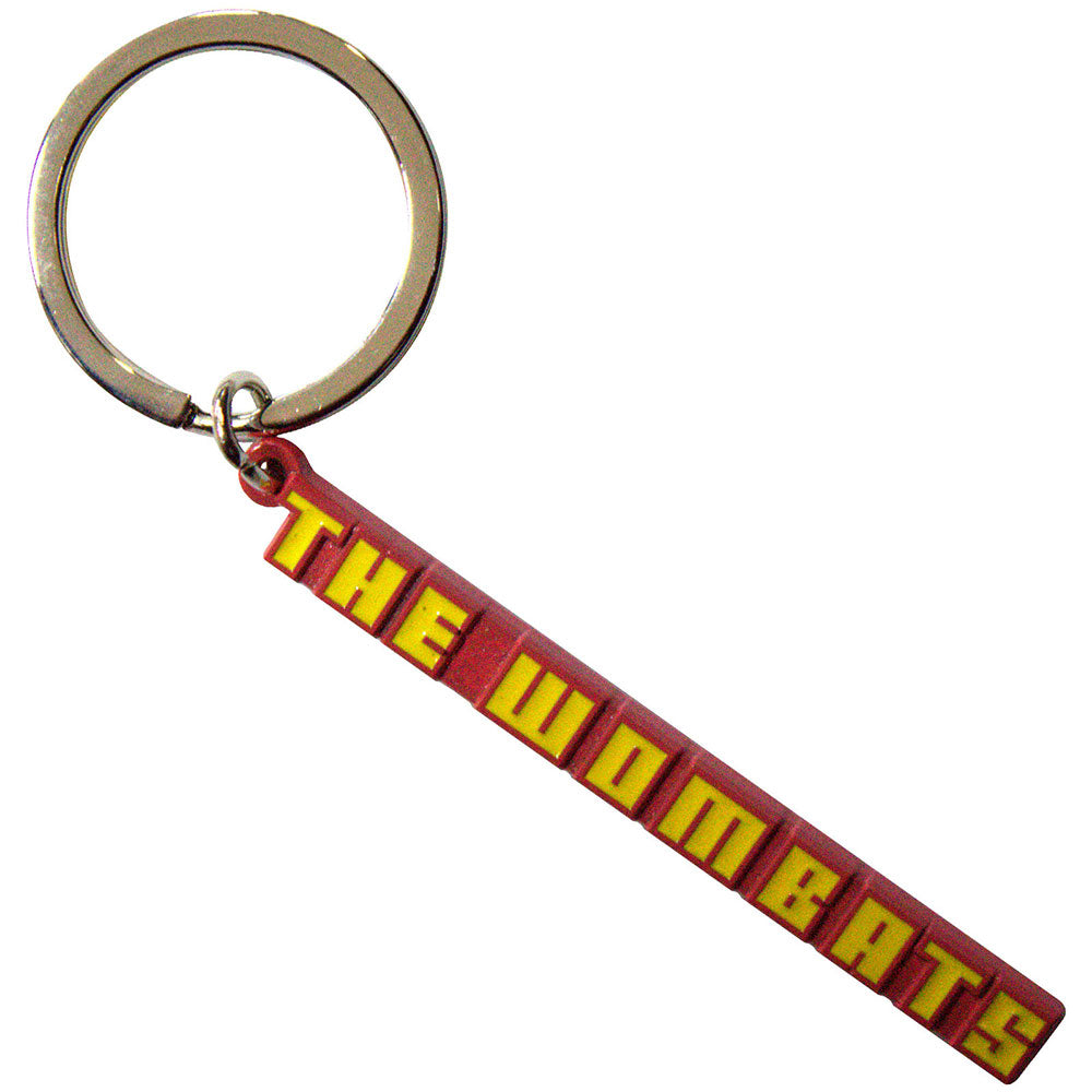 The Wombats: Logo Keychain (Die Casting)