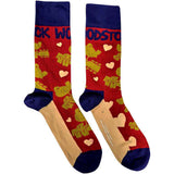 Woodstock: Birds & Hearts (UK Size 7 - 11) Strømper – officielt merchandise