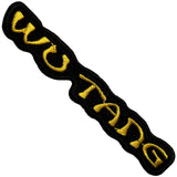 Wu-Tang Clan: Text Logo Woven Patch