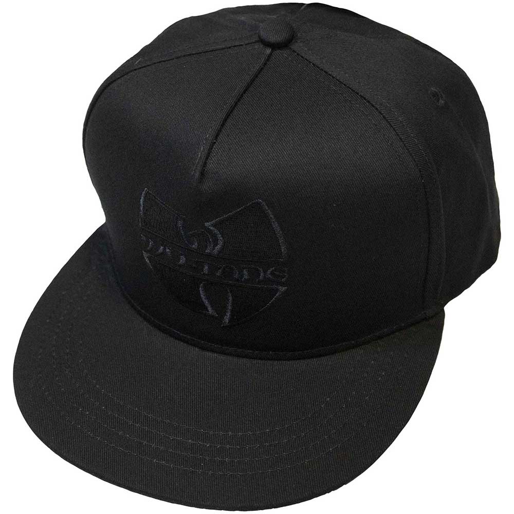 Wu-Tang Clan: Black Logo Snapback Cap
