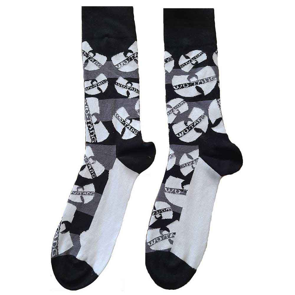 Wu-Tang Clan: Logos Monochrome Ankle Socks