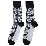 Wu - Tang Clan: Logos Monochrome (Black - White & Grey) (UK Size 7 - 11) Strømper – officielt merchandise