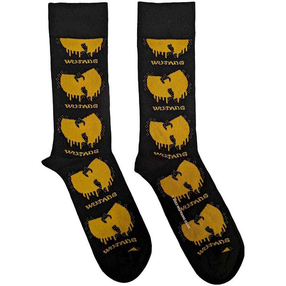 Wu - Tang Clan: Dripping Logo (UK Size 7 - 11) Strømper – officielt merchandise