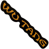 Wu-Tang Clan: Text Logo Sticker