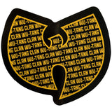 Wu-Tang Clan: Logos In Logo Sticker
