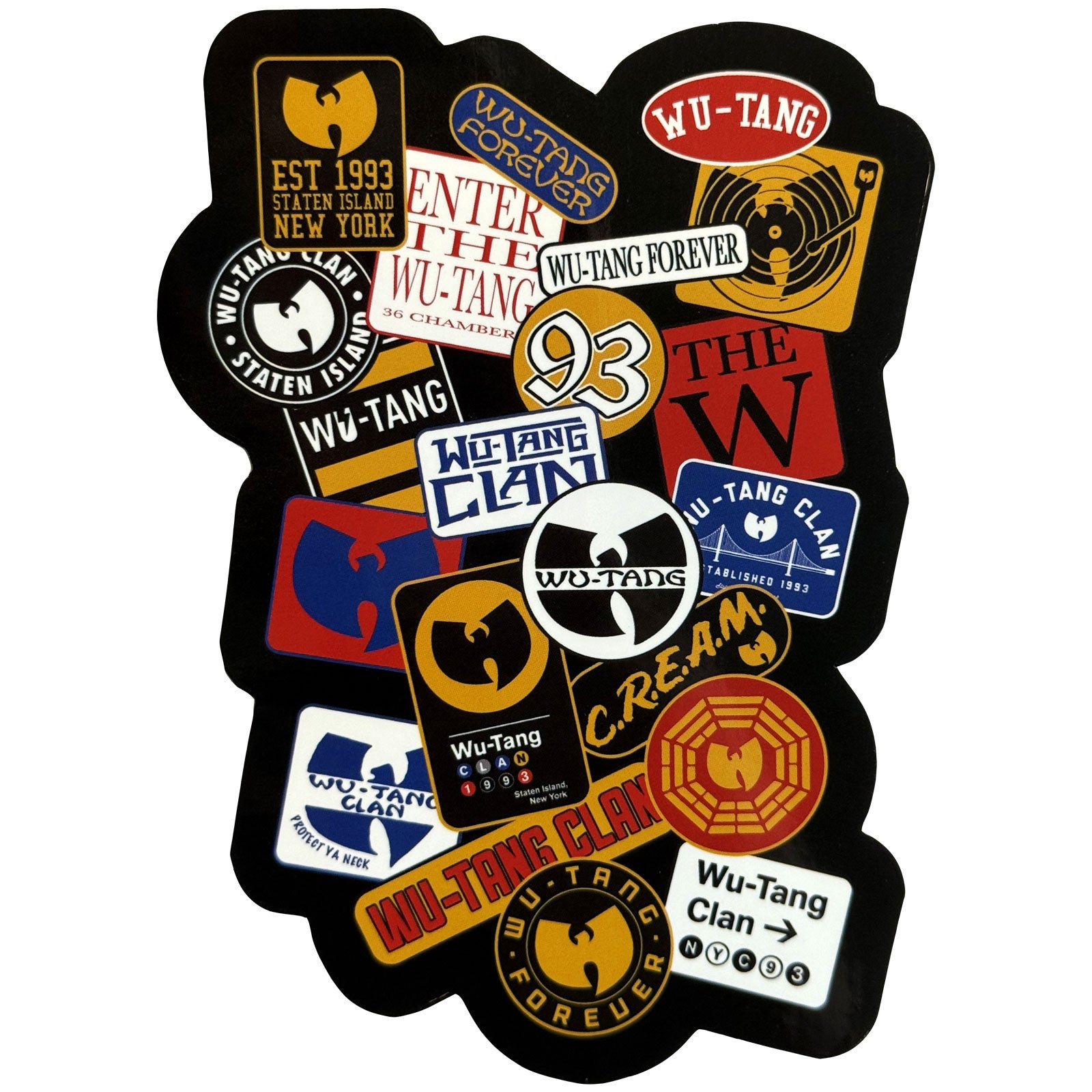 Wu-Tang Clan: Badges Sticker
