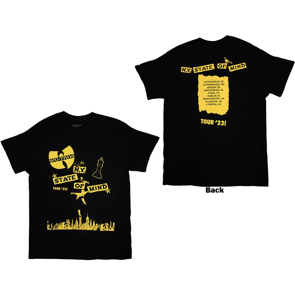 Wu-Tang Clan: Tour '23 NY State Of Mind T-Shirt